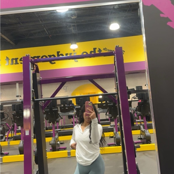 Athleta White Lightweight Zip-Up Jacket - Picture 3 of 4